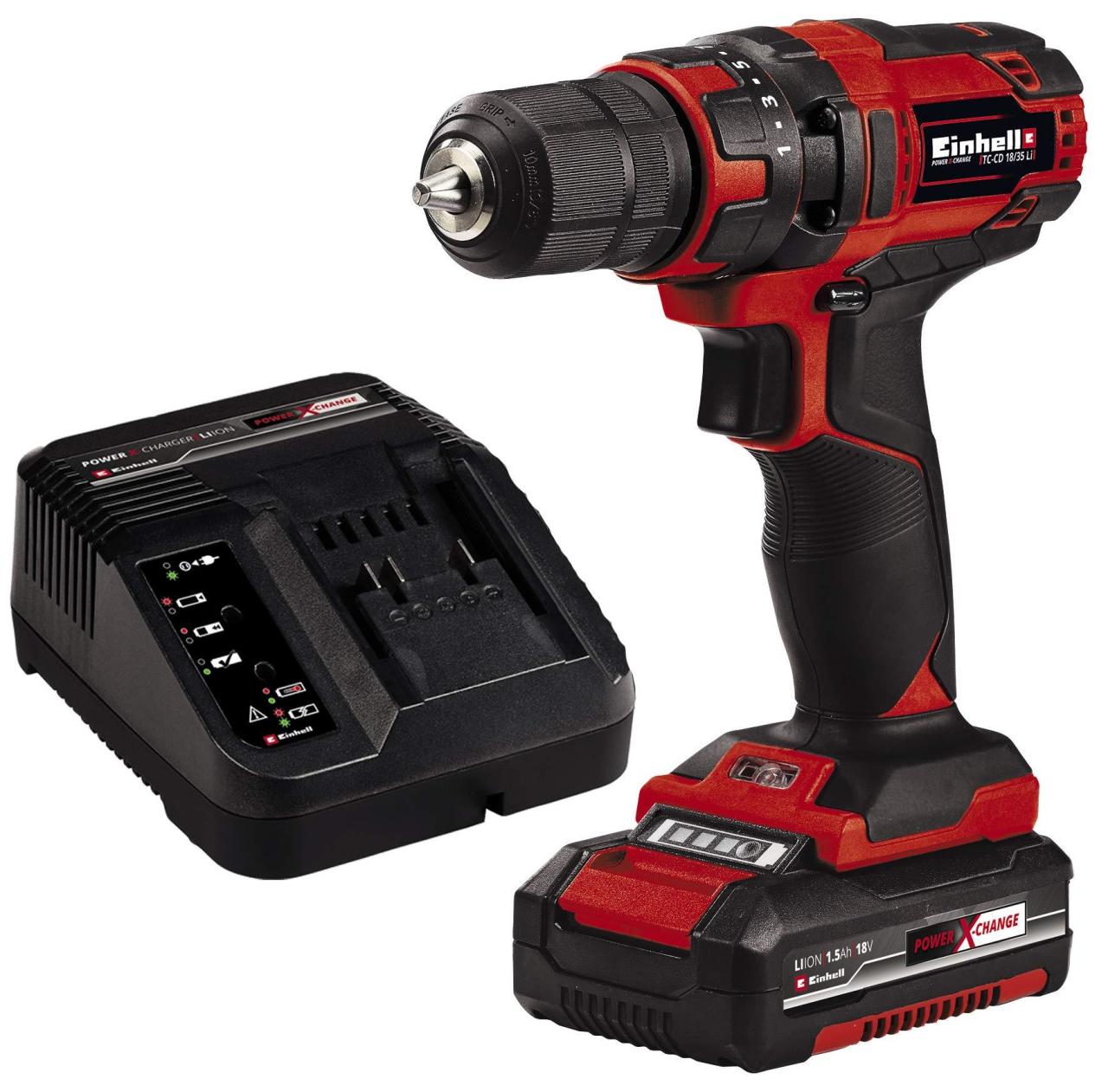 einhell-tc-cd-18-35-li-1x1-5-ah-tek-akulu-vidalama-61834.jpg Einhell TC-CD 18/35 Li Matkap - Görsel 1