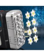 Solar Panelli COB LED El Feneri ve Powerbank - Görsel 3