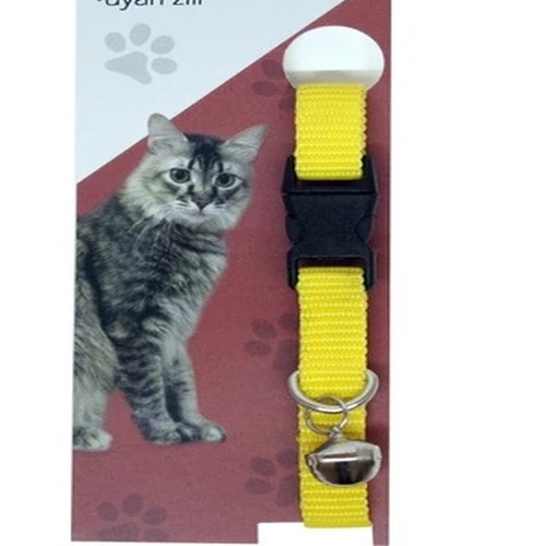 elastik-ay-3171-1.jpg Elastik Ayarlanabilir Çıngıraklı Kedi Tasması - Görsel 1