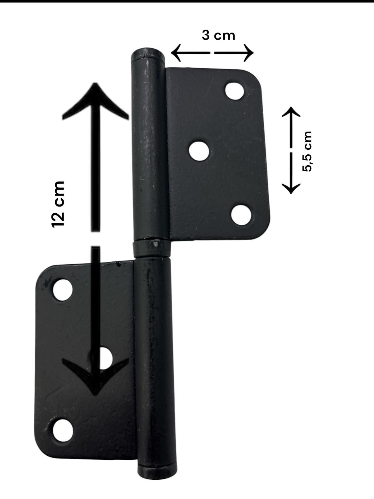 ennalbur-12-cm-siyah-yonsuz-cerman-mentese-68292.jpg 12 cm Siyah Yönsüz Cerman Menteşe - Görsel 1