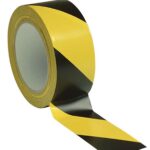 Yer İşaretleme Bandı Sarı Siyah 50 mm 30 Metre