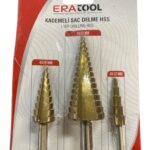 Era 56323 Kademeli  Delme Seti 3 Parça
