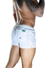 Erkek Beyaz Mini Mayo Short - Görsel 4