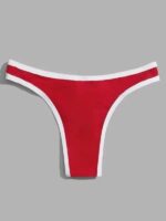 Erkek Biyeli Kırmızı Brazillian Slip - Görsel 2