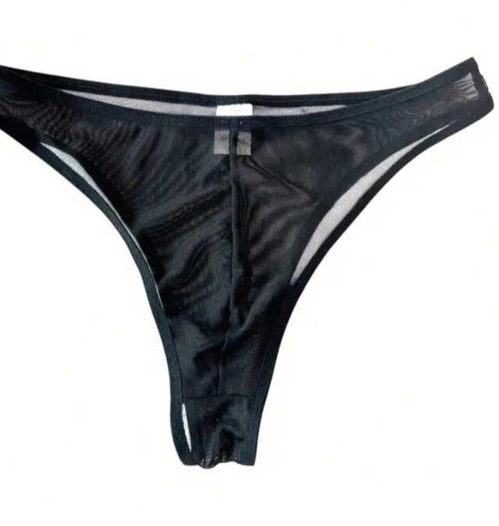 erkek-biyeli-siyah-transparan-18747-1.jpg Erkek Biyeli Siyah Transparan Brazillian Slip - Görsel 1