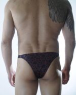 Erkek Daire Desenli Brazillian Slip - Görsel 3