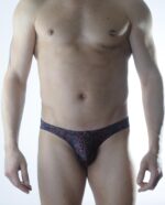Erkek Daire Desenli Slip Çamaşır - Görsel 2