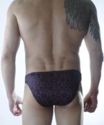 Erkek Daire Desenli Slip Çamaşır - Görsel 3