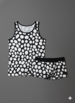 Erkek Desenli Tank Top Boxer Takımı - Görsel 4