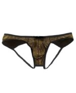 Erkek Gold Metalik Jkstrap İç Giyim