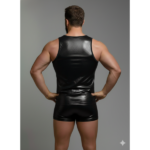 Erkek Lame Tank Top Boxer Takımı - Görsel 2