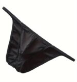 Erkek Siyah Büzgülü Slip İç Giyim - Görsel 3