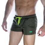 Erkek Yeşil Mini Mayo Short
