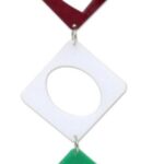 Kareli Oval Çanlı Kuş Oyuncağı 20 cm Zilli