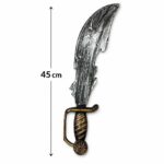 Eskitme Detaylı Plastik Korsan ı 45 cm - Görsel 3
