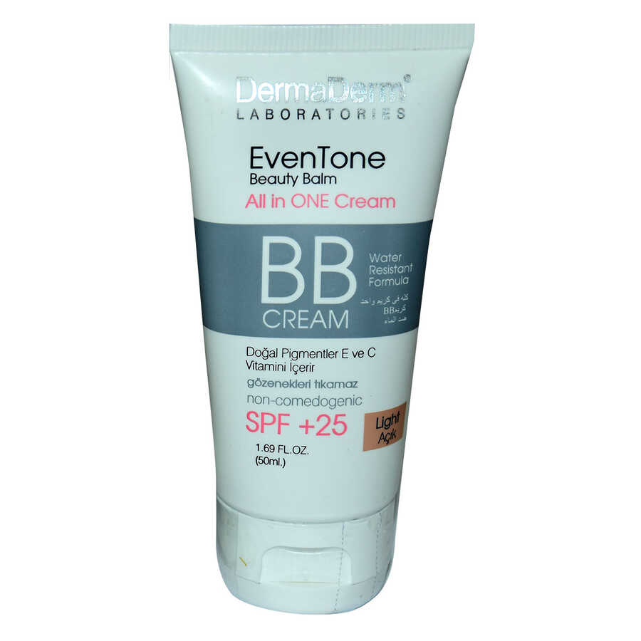 eventone-bb-krem-acik-ton-vitaminli-spf25-gunes-koruma-bitki-ozlu-50-ml-dermaderm-28246-98-b.jpg EvenTone BB Açık Ton Vitaminli Spf+25 Güneş Koruma Özlü 50 ML - Görsel 1