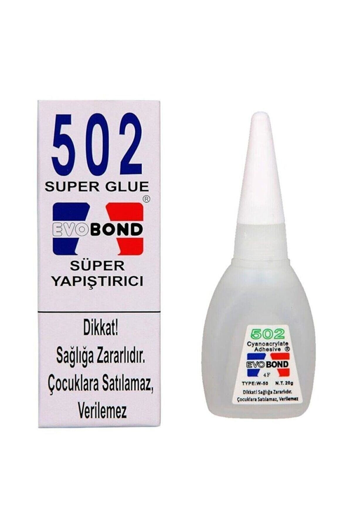 evobond-502-japon-yapistir-14421-1.jpg EvoBond 502 Japon Yapıştırıcısı Süper Glue 20 Gr - Görsel 1
