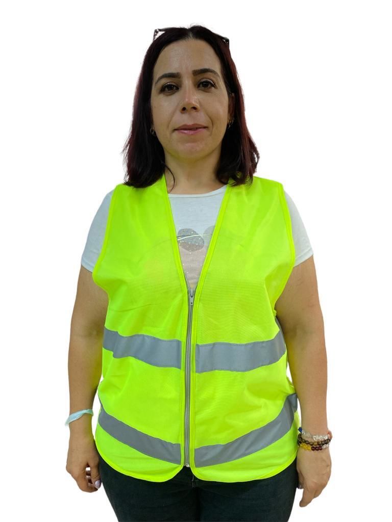 fermuarli-sari-ikaz-yelegi-xl-beden-59-cm-64228.jpg Fermuarlı Sarı İkaz Yeleği XL Beden 59 cm - Görsel 1