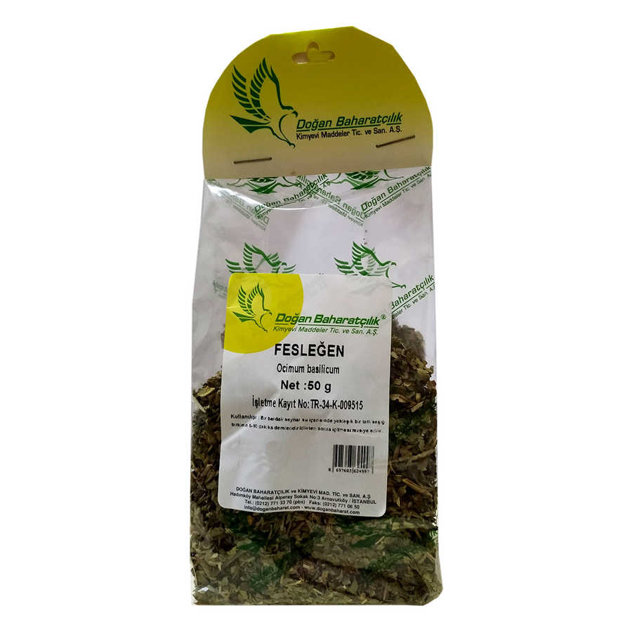 Fesleğen 50 Gr Pkt - Doğan Fesleğen Doğal 50 Gr Paket - Görsel 1
