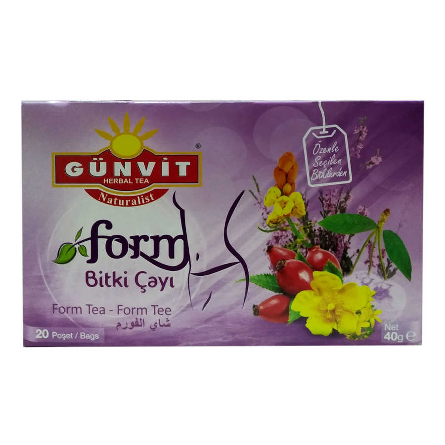 From Karışık Bitki Çayı 20 Süzen Pşt - Günvit Form Karışık Çayı 20 Süzen Poşet - Görsel 1
