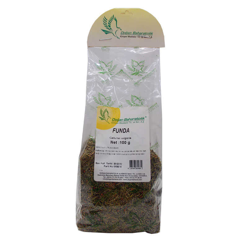 Funda Otu 100Gr Pkt - Doğan Baharat Funda Yaprağı Otu Doğal 100 Gr Paket - Görsel 1