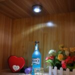 Gardrop - Çekmece - Dolap Köşe Aydınlatıcı Kablosuz  Pilli Led Spot Mutfak Lamba Stick - Görsel 2