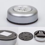 Gardrop - Çekmece - Dolap Köşe Aydınlatıcı Kablosuz  Pilli Led Spot Mutfak Lamba Stick - Görsel 5