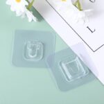 Geçmeli Eşya Sabitleme Klipsleri Şeffaf 4 lü Set - Görsel 2