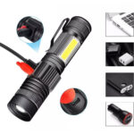 Watton WT-601 Geniş Açılı P50 LED Şarjlı El Feneri - Görsel 4