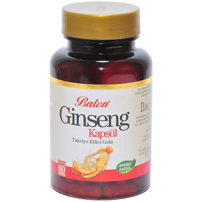 Ginseng 60 Kapsül - Balen Ginseng 60 - Görsel 1