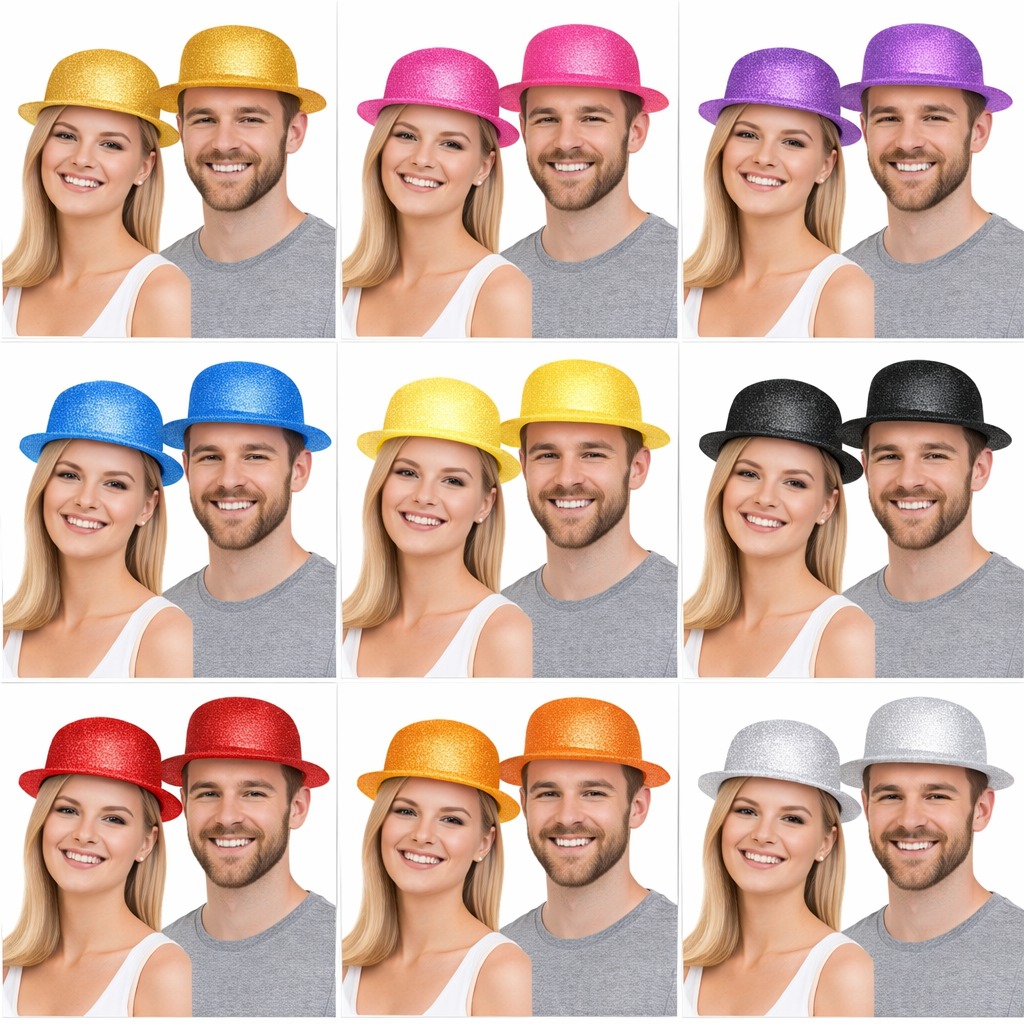 glitter-simli-melon-sapka-9-lu-set-9-renk-parti-ve-kostum-sa-resim-5352.jpg Glitter Simli Melon Şapka 9lu Set - 9 Renk Parti ve Kostüm Şapkası - Görsel 1