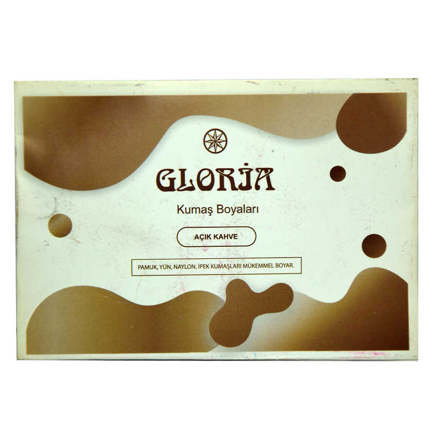 gloria-kumas-boyasi-acik-kahve-10gr-gloria-28656-84-b.jpg Kumaş Boyası Açık Kahve 10 Gr Paket - Görsel 1