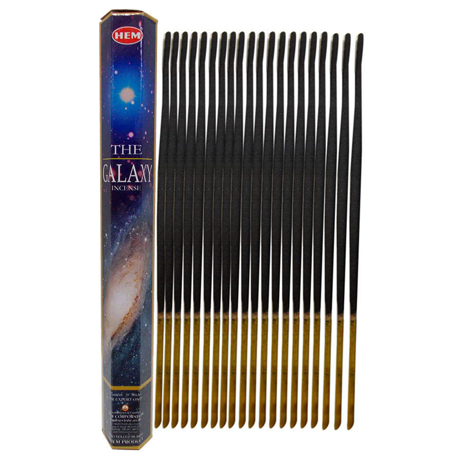 Gökada Çubuk Tütsü - The Galaxy İncense Sticks - Hem Tütsü Gökada Galaksi 20 Çubuk Tütsü - The Galaxy - Görsel 1