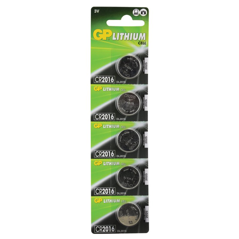 gp-cr2016-lityum-pil-5-li-pake-14430-1.jpg GP CR2016 Lityum Pil 5 li Paket - Görsel 1