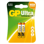 GP Ultra Alkalin AAA İnce Kalem Pil - 2'li Paket