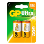 GP Ultra Alkalin C Boy Orta Pil - 2'li Paket