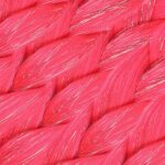 Simli Koyu Pembe Örgülük  100 Gr. - Görsel 2