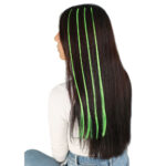 Fiber Sen Boncuk Kaynaklık Renkli  / Neon Yeşil / 100 Adet - Görsel 2