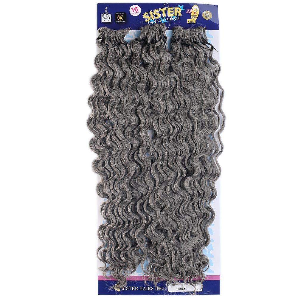 grey-1.jpg Afro Dalgası / Orta Ton Gri Grey 2 - Görsel 1