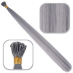 Fiber Sen Boncuk Kaynaklık Renkli  / Koyu Gri / 100 Adet