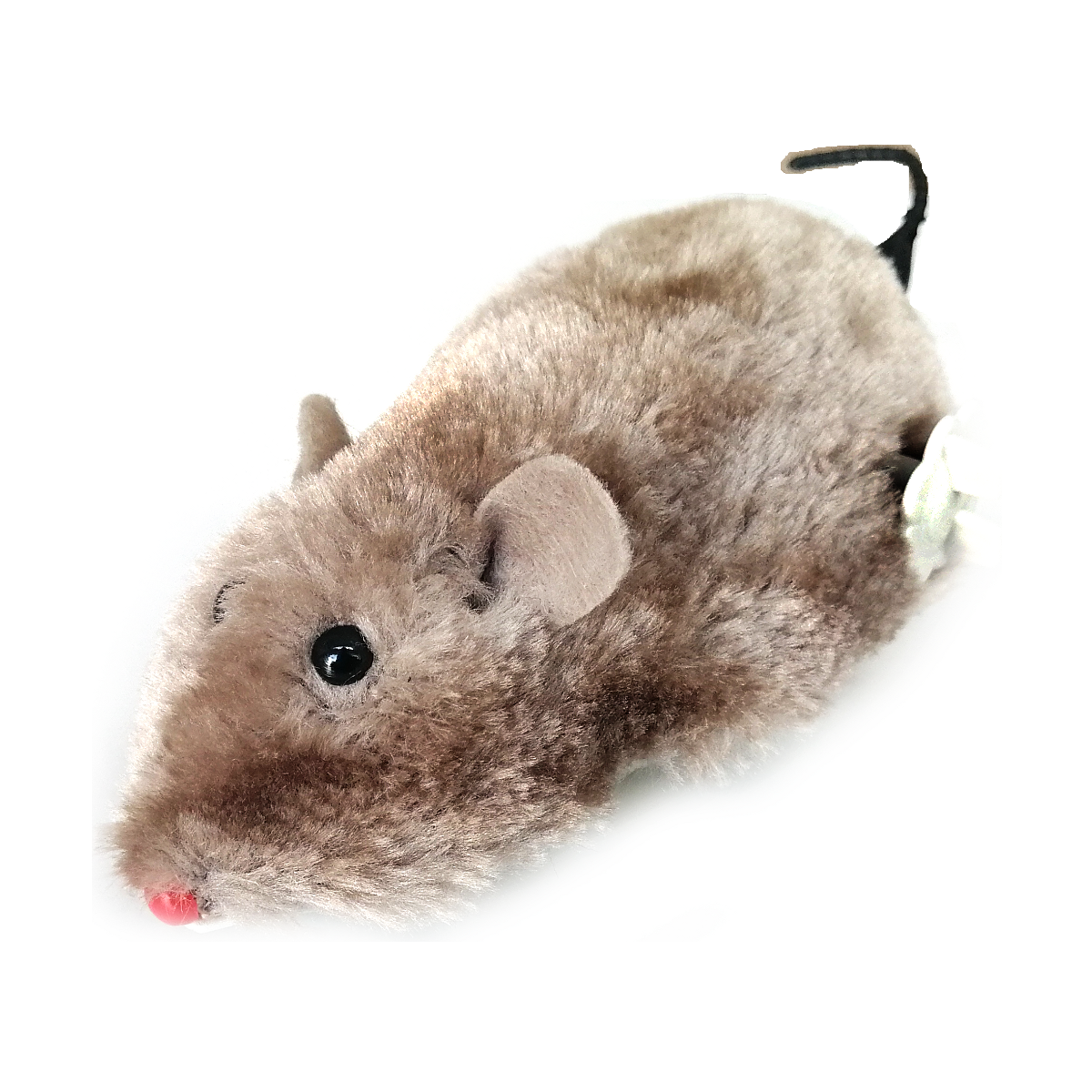 gri-fare-kurmali-png.png Kurmalı Hareketli Tekerlekli Fare 12 cm Gri - Görsel 1