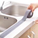 Gri Su Sızdırmaz Bant Lavabo Küvet Kenar Bandı (3.2m) - Görsel 2