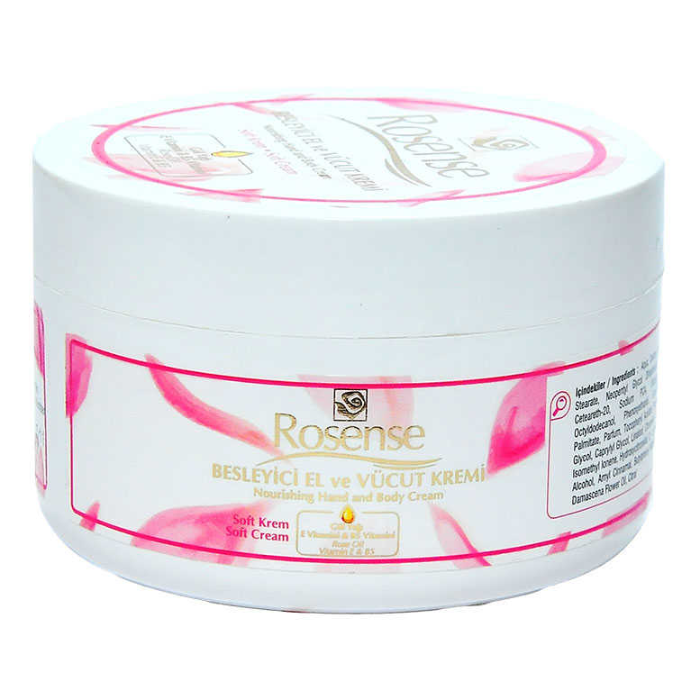 Gül Özlü Besleyici El Ve Vücut Kremi 250ML - Rosense Gül Özlü Besleyici El Ve Vücut i 250 ML - Görsel 1