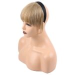 Taçlı Fiber Sen Perçem / Karamel Platin Röfleli - Görsel 2