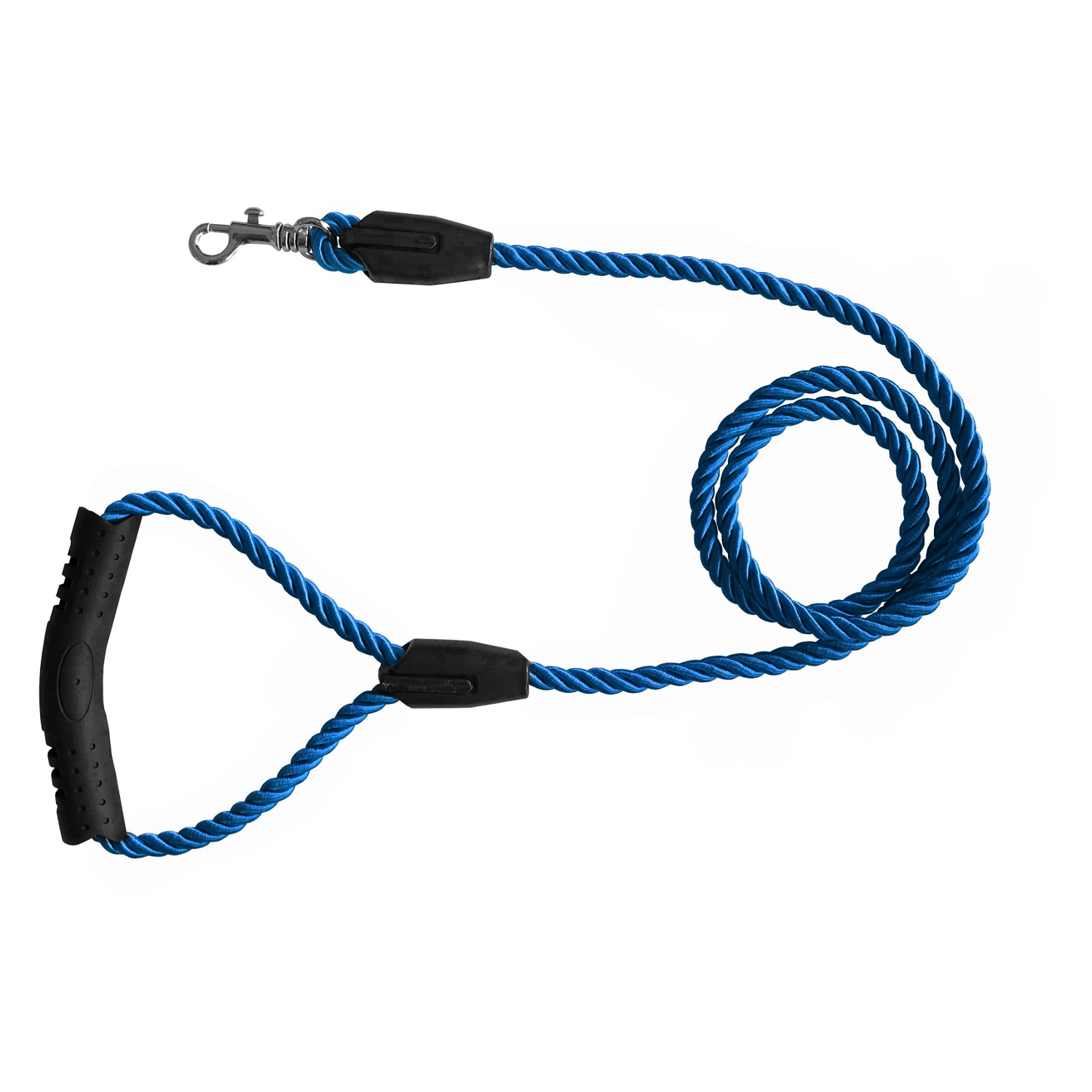 halat-mavi-jpeg.jpeg Üçlü Sarmallı Köpek Gezdirme Halatı 1 cm-120 cm Mavi - Görsel 1