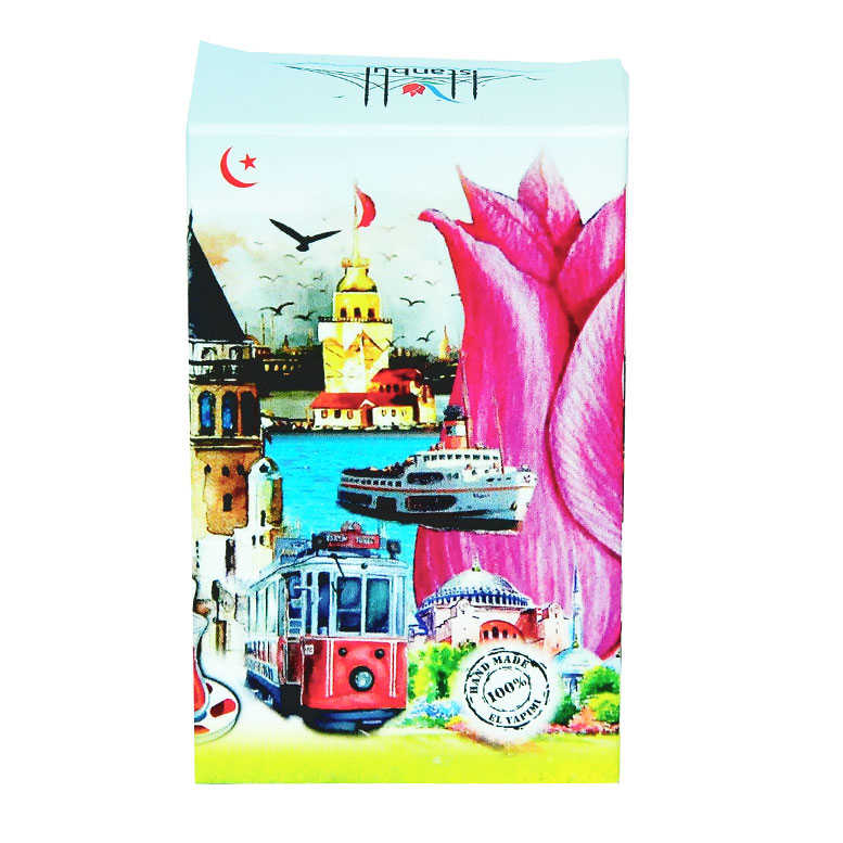 Hamam Sefası Sabunu 02 İstanbul 125Gr - Saba Hamam Sefası Sabunu İstanbul Manzara 125 Gr - Görsel 1