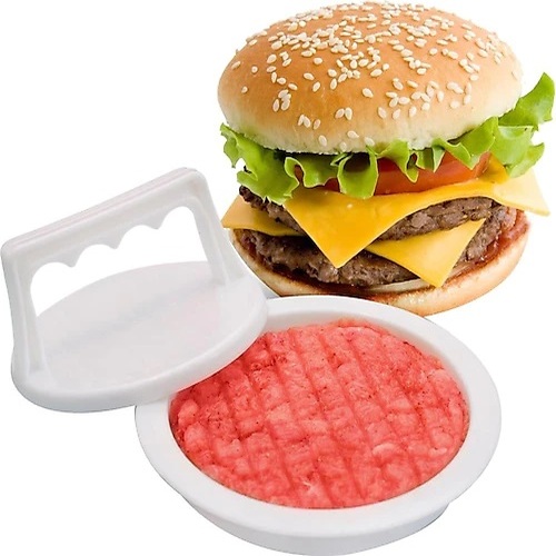 hamburger-4365-1.jpg Hamburger Yapma Aparatı- Hamburger Pres Ve Köfte Kalıbı - Görsel 1
