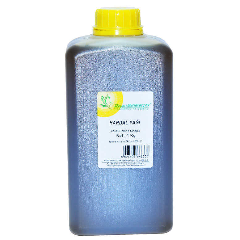Hardal Yağı 1Kg - Doğan Hardal Yağı Pet Bidon 1000 Gr - Görsel 1