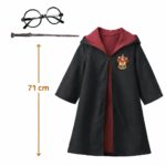 Harry Potter Çuk Bebek Kostüm Seti  Asa Gözlük Pelerin 71 cm (2-4 Yaş) - Görsel 2