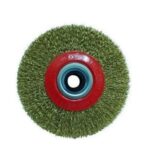 10107 Daire Fırça Sarı Telli 175X25 mm